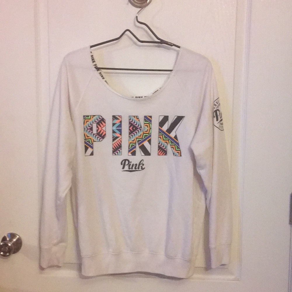 VS Pink slouchy sweatshirt
